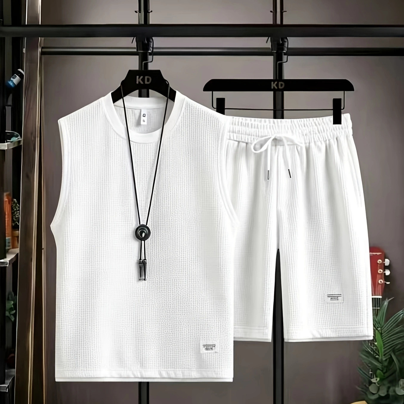 Summer men's vest sets high qu - Mens Fashion Summer review and price