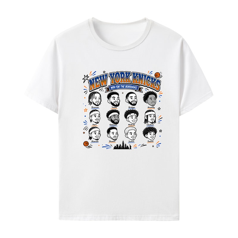 New York Knicks Lineup T-shirt - Men'S Fashion New York review and price