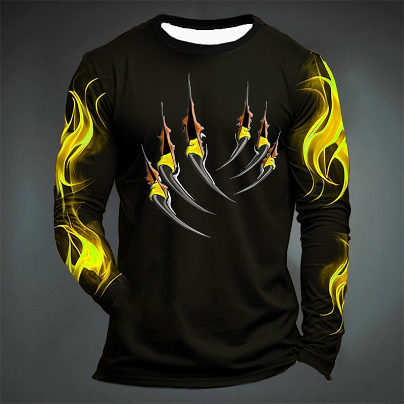 Funny Tiger Print T Shirt For  - Mens Fashion Clothes review and price