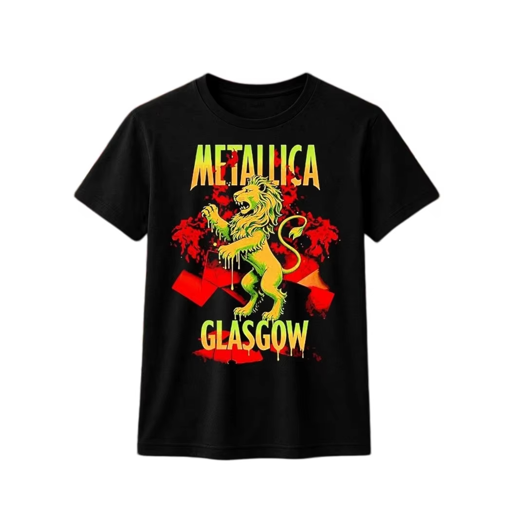 Metallica M72 World Tour Glasg - Poster Men Fashion review and price