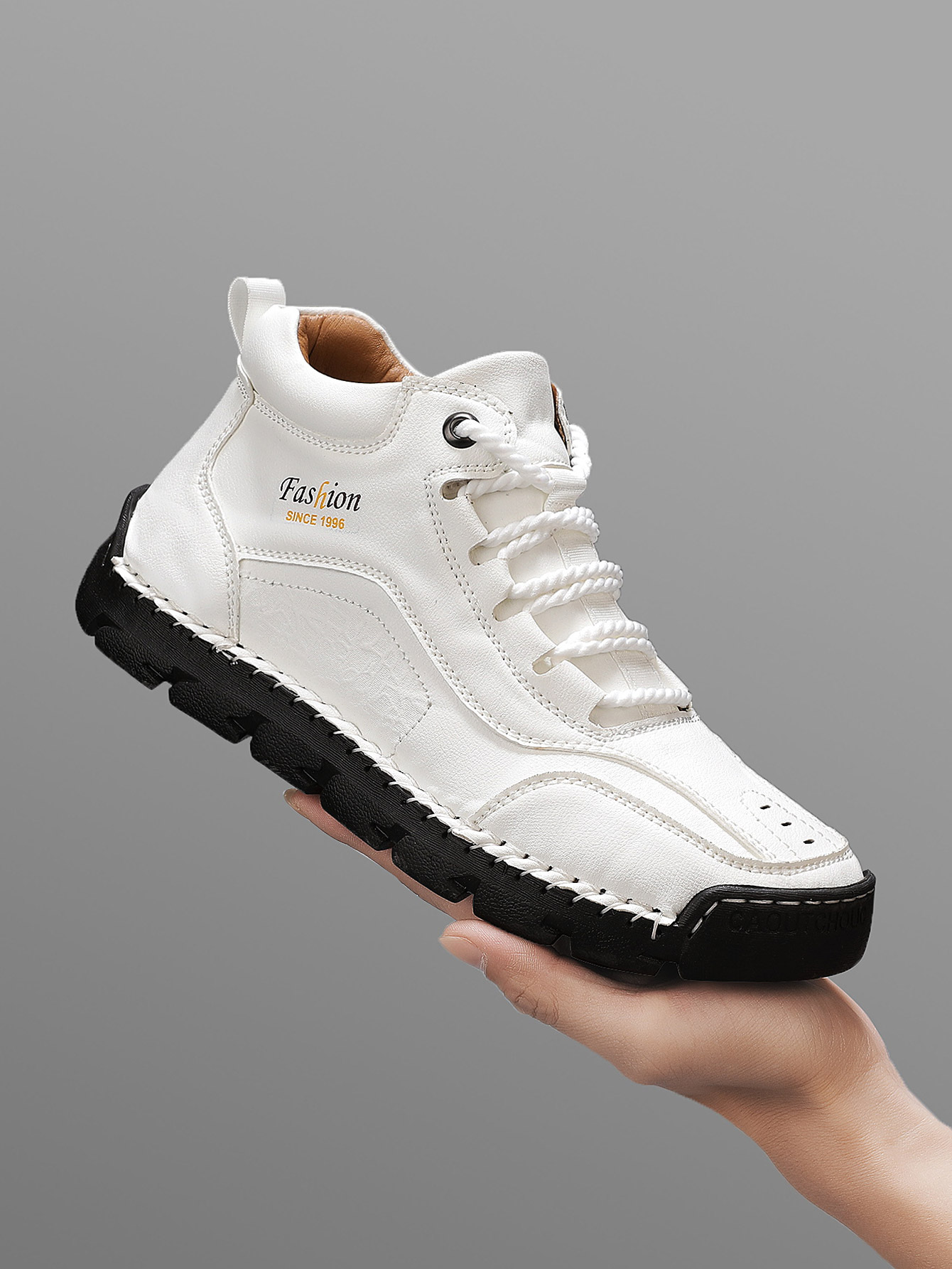 Men's Handmade Mid-Top Casual  - Mens Fashion Trainers review and price